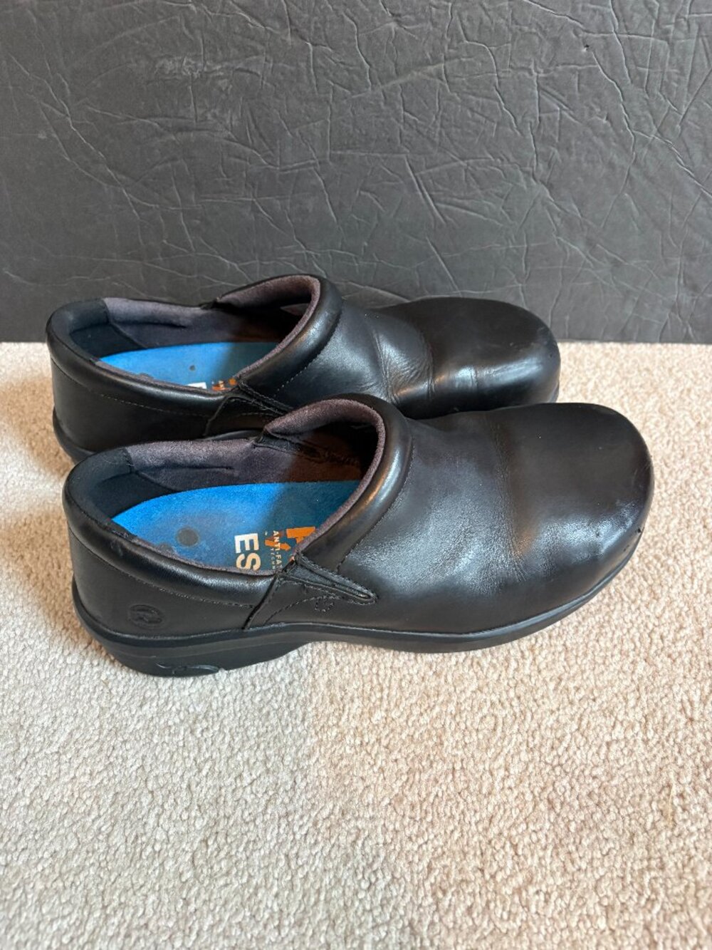 Timberland Pro Newbury Women's Slip On Alloy Toe Shoes Size 11M Black 87528
